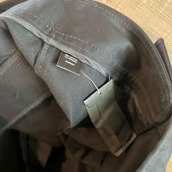 EXPRESS black button midi sailor business shorts size 0 - Picture 4 of 8